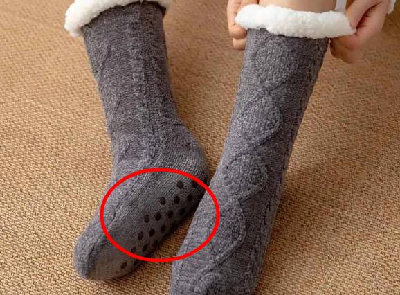 Thickened Cotton-Lined Socks